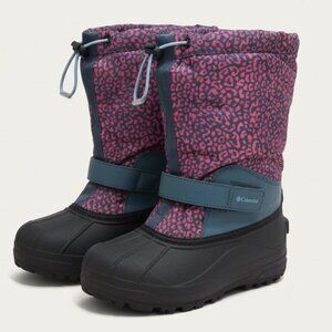 Columbia Girl's Powderbug Forty Print Snow Boot 5